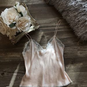 Vintage CHRISTIAN DIOR lingerie silk cami